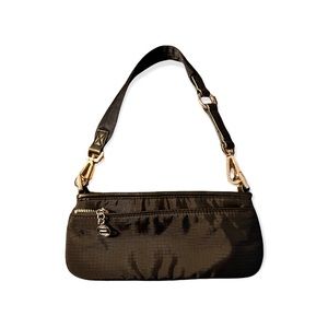 Express Black Clutch